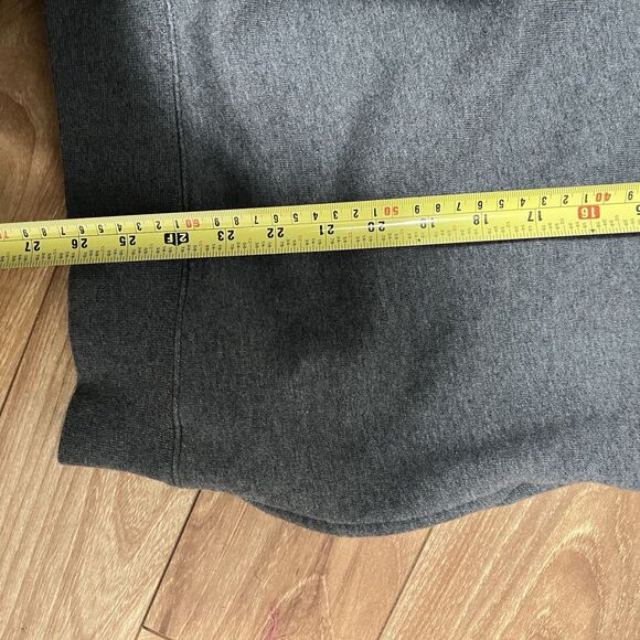 LL Bean 1/4 Zip Sweatshirt Fleece Mens L Pockets Gray Gorpcore Outdoor Sweater - Picture 6 of 7